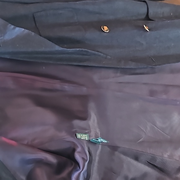 Lauren Ralph Lauren Woman jacket size 6  navy blue - Picture 4 of 4